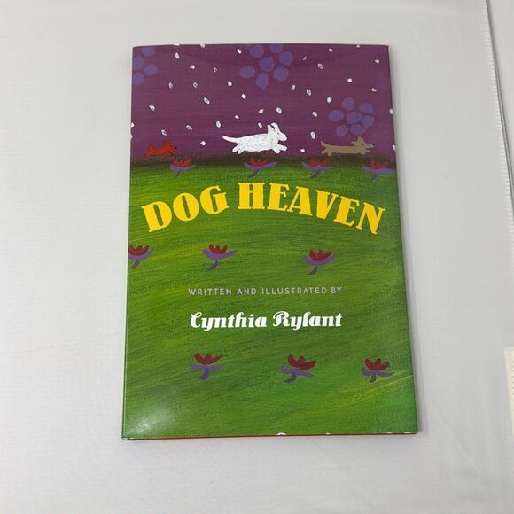 “Dog Heaven” hardback book, written and illustrated by Cynthia Rylant - Picture 1 of 6